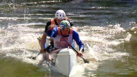 Sport v regionech - ČP ve sjezdu na divoké vodě 2015 Roudnice nad Labem