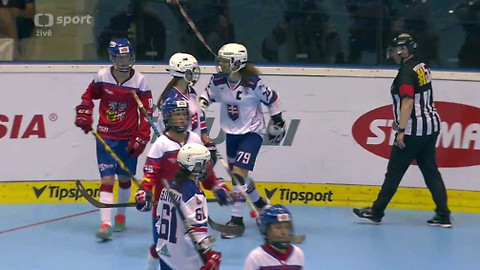MS v hokejbalu 2017 - Česko - Slovensko