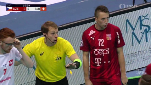 MS ve florbalu 2018 Česko - Česko - Švýcarsko