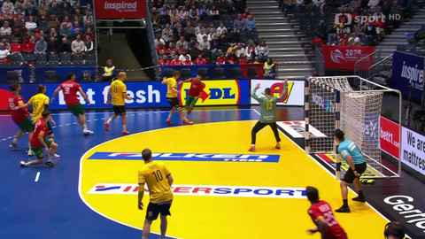 MS v házené mužů 2025 - Švédsko - Portugalsko