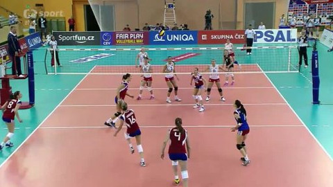 Volejbal - Česko - Černá Hora