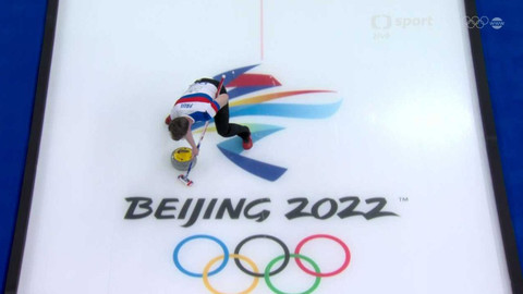 XXIV. zimní olympijské hry 2022 Peking - Curling: Česko - Kanada