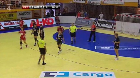 Házená - Česko - Rakousko