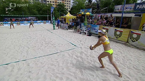 Plážový volejbal - Praha - Pankrác