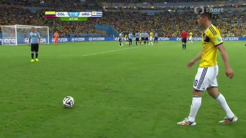 MS ve fotbalu 2014 Brazílie - Kolumbie - Uruguay