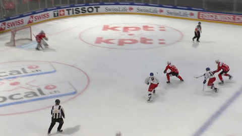 Euro Hockey Tour - Švýcarsko - Česko