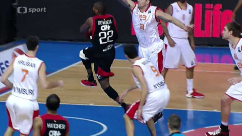 EuroCup v basketbalu - ČEZ Basketbal Nymburk - Proximus Spirou Charleroi