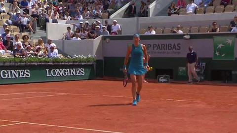 French Open 2018 - Angelique Kerberová - Caroline Garciaová