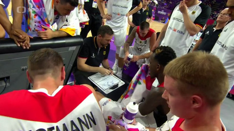 ME v basketbalu 2017 - Německo - Španělsko