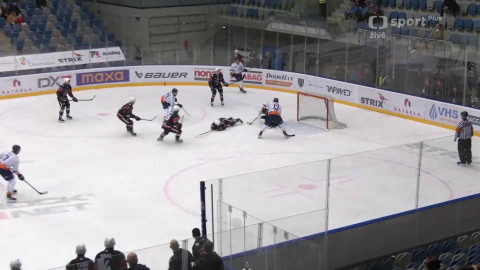 Maxa liga - Piráti Chomutov - HC Stadion Litoměřice