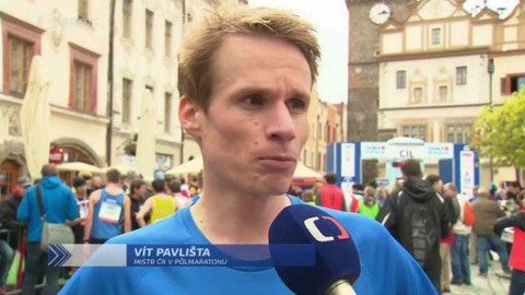 Atletika - M ČR v půlmaratonu 2015 Pardubice