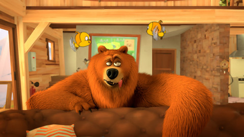 Méďa a lumíci - Zkreslený medvěd