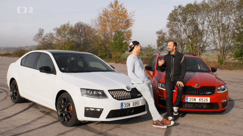 Auto Moto Revue - Srovnání Octavia RS 230 hatchback versus combi
