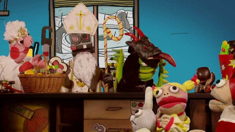 TvMiniUni - 32/21 Proč choděj čerti? Proč je čert černý a Mikuláš bílý jako anděl?