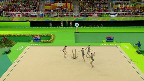 XXXI. letní olympijské hry 2016 Rio de Janeiro - Moderní gymnastika: Víceboj - družstva (ženy)