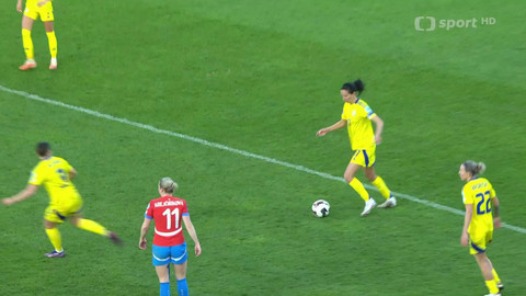 Liga národů žen UEFA - Česko - Ukrajina