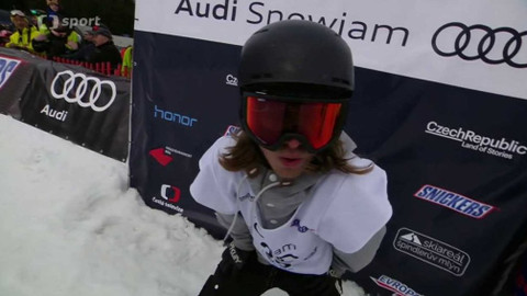 Snowjam 2017 - Slopestyle sjezd na snowboardech