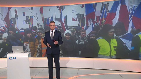 90’ ČT24 - Vnitro varuje – nespokojení se radikalizují