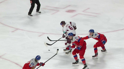 MS v ledním hokeji U20 2026 USA - Česko - Lotyšsko