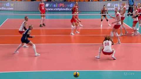 ME ve volejbalu žen 2021 - Turecko - Polsko