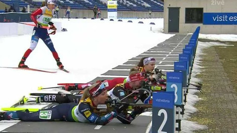 MS v biatlonu juniorů 2024 Estonsko - Štafeta žen