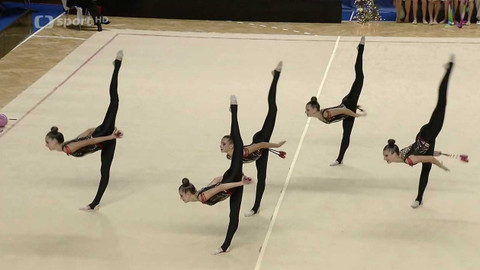 Gymnastika - MČR společných skladeb