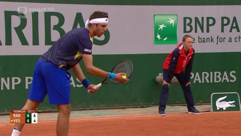 French Open 2014 - Jiří Veselý – Miloš Raonič