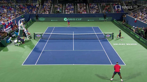 Davis Cup - USA - Česko