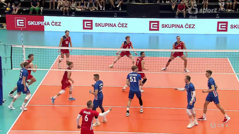 Volejbal - Česko - Norsko