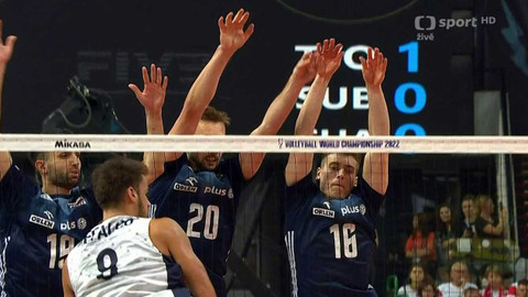 MS ve volejbalu 2022 Polsko, Slovinsko - Polsko - USA
