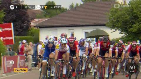 Tour de France - Sestřih z průběhu 6. etapy