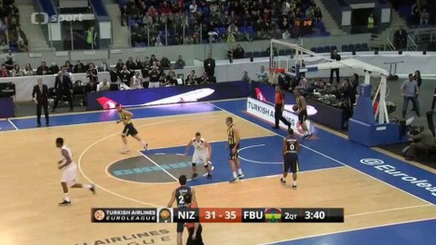 Evropská liga v basketbalu - Nižnij Novgorod - Fenerbahce Ülker Istanbul