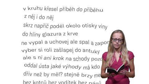 Jedna báseň - Marcela Linhartová