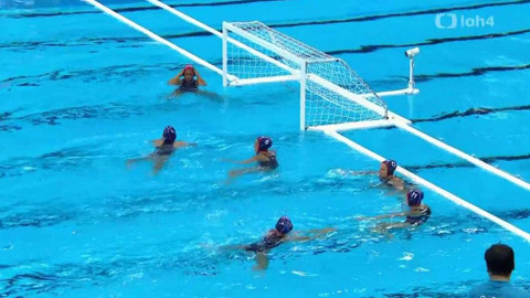 XXXI. letní olympijské hry 2016 Rio de Janeiro - Vodní pólo: Brazílie - USA (Ž)