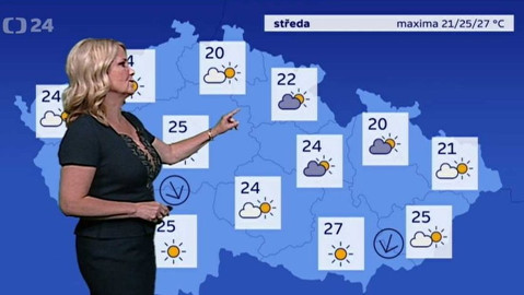 Předpověď počasí - 13. června 2017 17:55