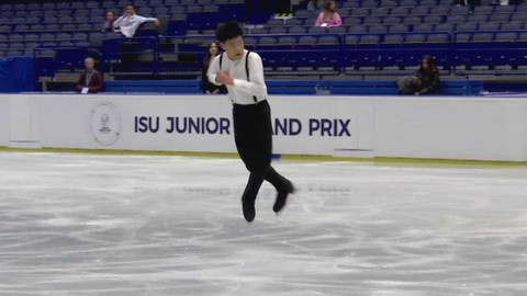 ISU Junior Grand Prix Ostrava 2024 - Volné jízdy mužů