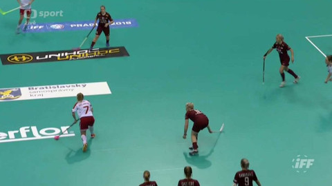 MS ve florbalu 2017 Slovensko - Lotyšsko - Dánsko