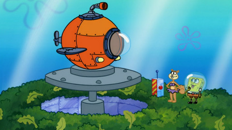 SpongeBob v kalhotách - Hra na schovávanou / Podvod s ulitou