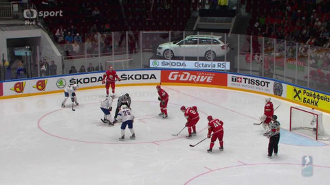 MS v ledním hokeji 2016 Rusko - Bělorusko - Francie