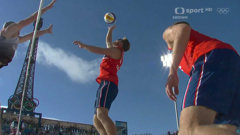 XXXIII. letní olympijské hry 2024 Paříž - Plážový volejbal: Ehlers/Wickler - Mol/Sorum
