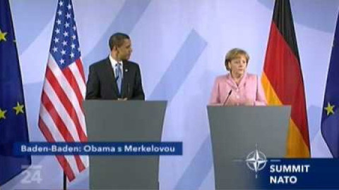Obama v Evropě - Summit NATO Štrasburg