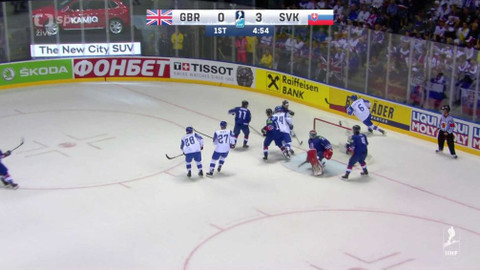 MS v ledním hokeji 2019 Slovensko - Velká Británie - Slovensko
