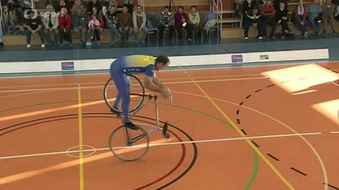 Cyklistika - M ČR v sálové cyklistice