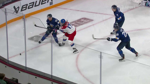 MS v ledním hokeji U20 2026 USA - Česko - Finsko