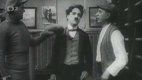 Grotesky - Chaplin boxerem