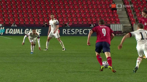 Fotbal - Česko - Belgie