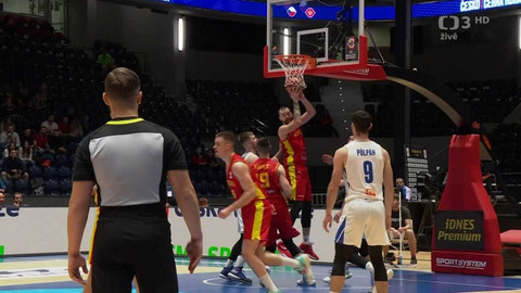 Basketbal - Česko - Černá Hora
