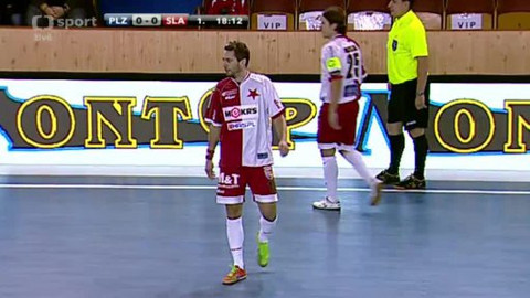1. Futsal liga - SK Indoss Plzeň - SK Slavia Praha