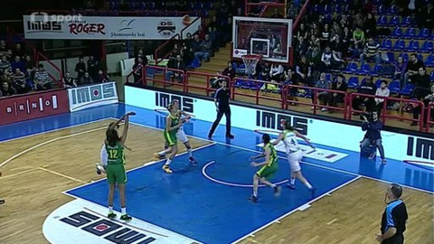 Evropská liga v basketbalu - BK IMOS Brno - UNIQA Euroleasing Šoproň