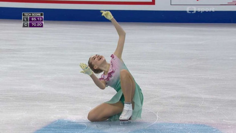 MS v krasobruslení 2016 - Ženy: volné jízdy